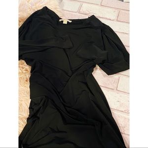 Michael Kors Bat Sleeve Midi Dress